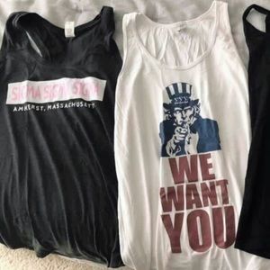 Bundle of two Tri Sigma tank tops!